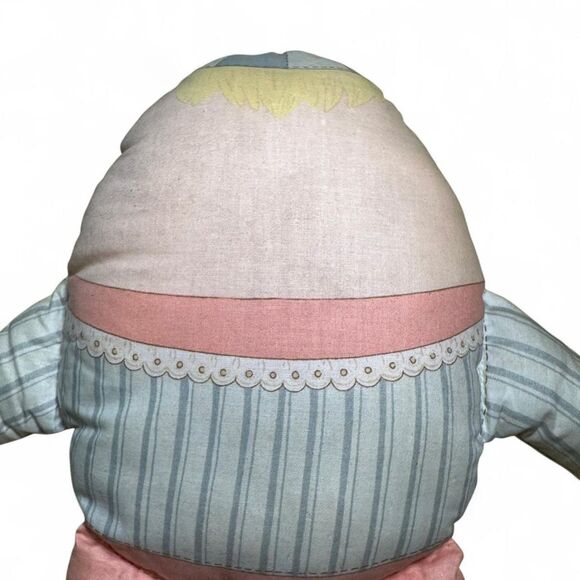 VTG Humpty Dumpty Stuffed Animal Plush Toy Collectible - Picture 4 of 6